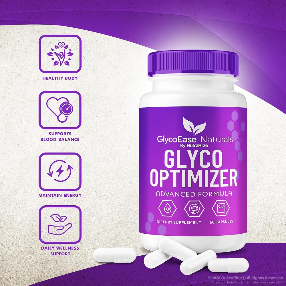 NutraRize GlycoEase Glyco Optimizer Capsules - 180 Capsules - image 5