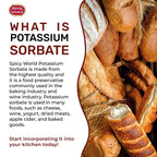 Spicy World Potassium Sorbate Food Grade - 14 Oz - image 2
