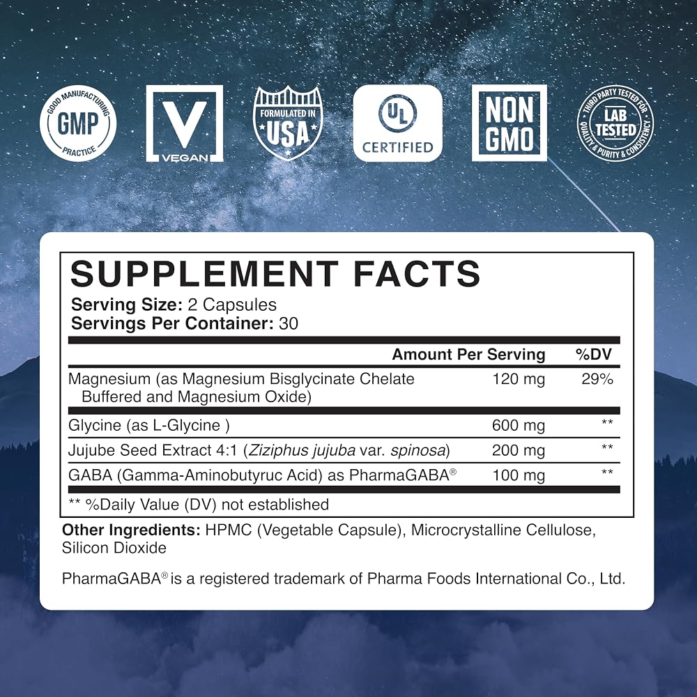 Abundant Earth Minding Down Sleep Support Supplement - 60 Capsules - image 5