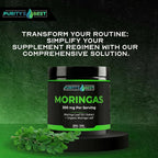 Purity's Best Moringa 50:1 Extract 300 mg - 200 Vegetarian Capsules - image 6