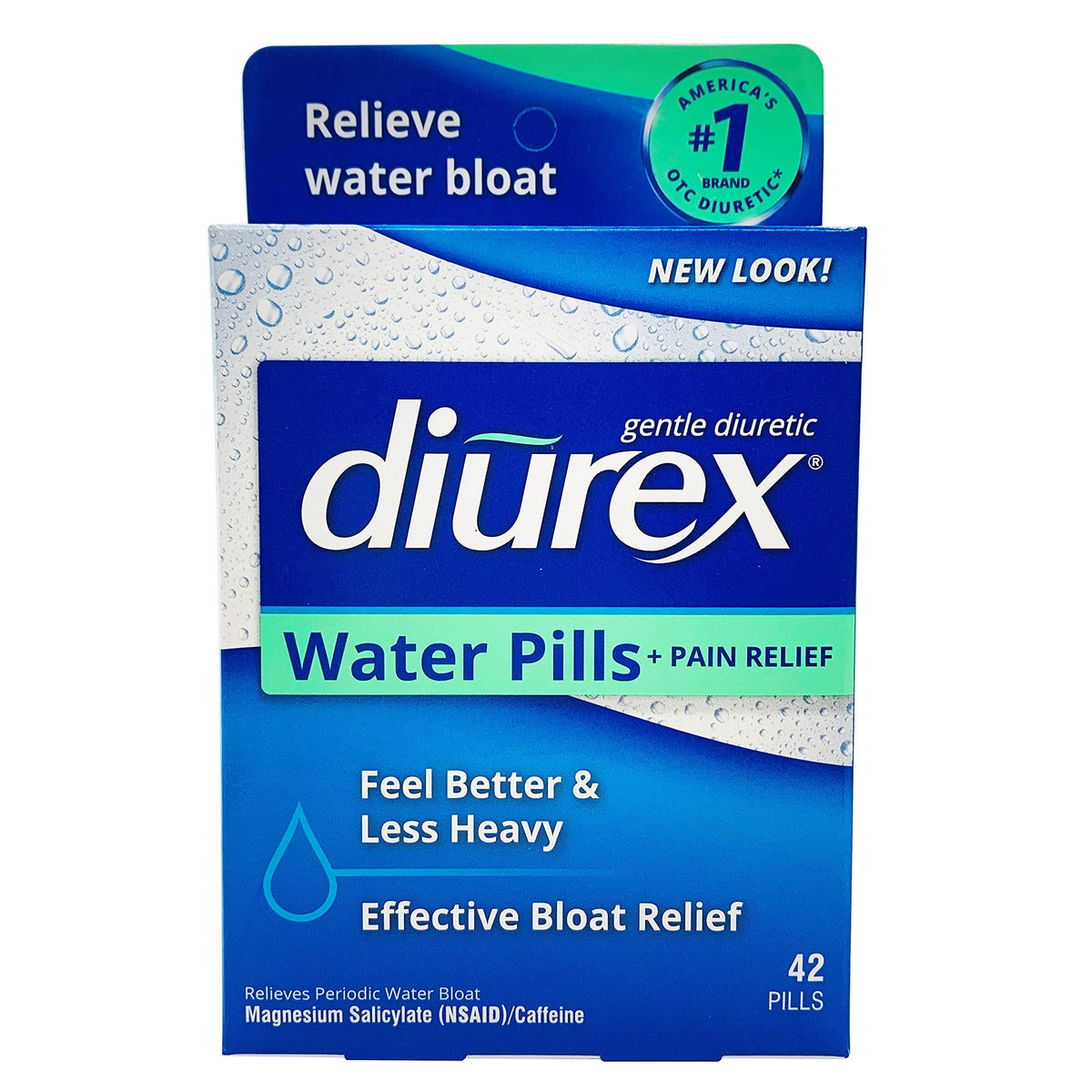 Diurex Water Pills - 252 Count (Pack of 6)