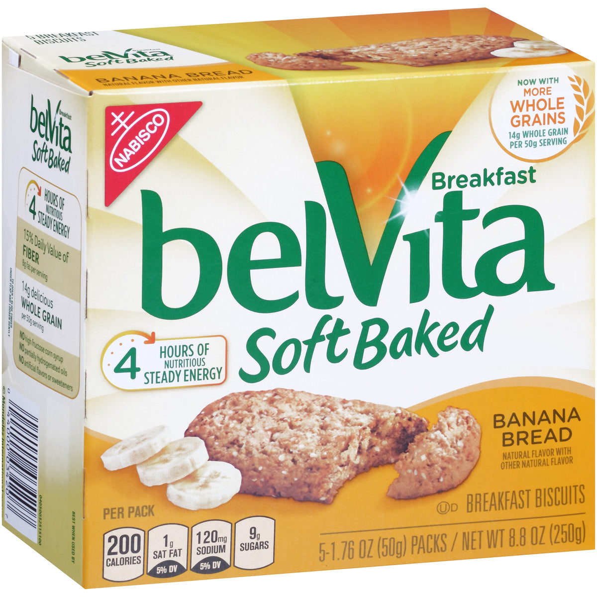 BelVita Banana Bread Soft Baked Breakfast Biscuits - 5 Pack - image 3