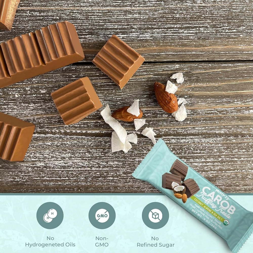 Missy J's Carob Coconut Almond Truffley Treats 1.38 Oz 3 Pack - image 5