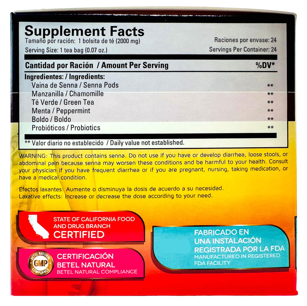 Betel Natural Detoxsan Total Detox Tea Whole Body Detox Formula - 24 - image 4