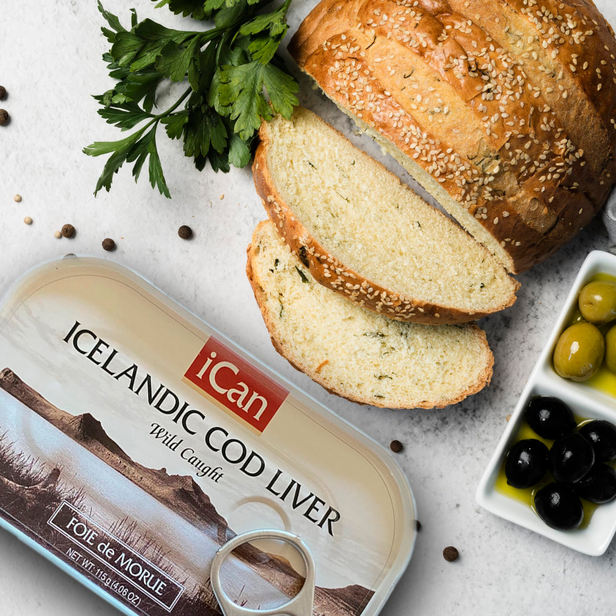 ICAN Icelandic Wild Cod Liver in Own Oil - Pack of 6 - image 8