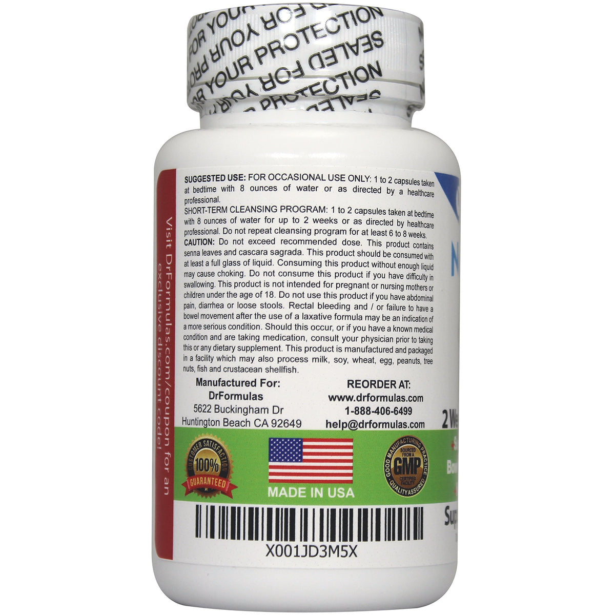 DrFormulas Nexabiotic Colon Cleanse Probiotics - 30 Capsules - image 3