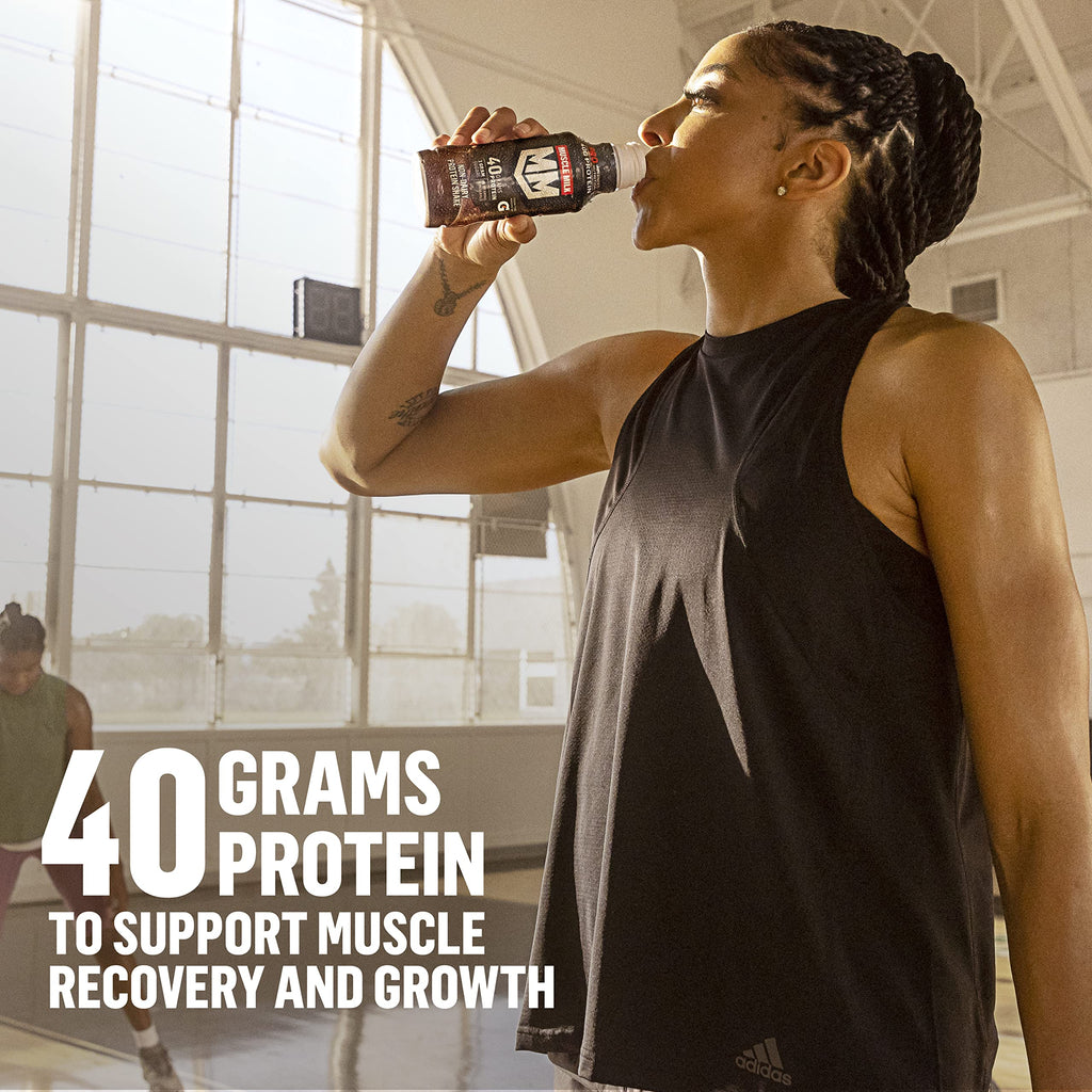 Muscle Milk Pro Series Protein Shake, 40g Protein, 14 Fl Oz, 12 Pack