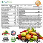PureNutria Whole Food Multivitamin with Probiotic Enzymes - 120 Caplets - image 2
