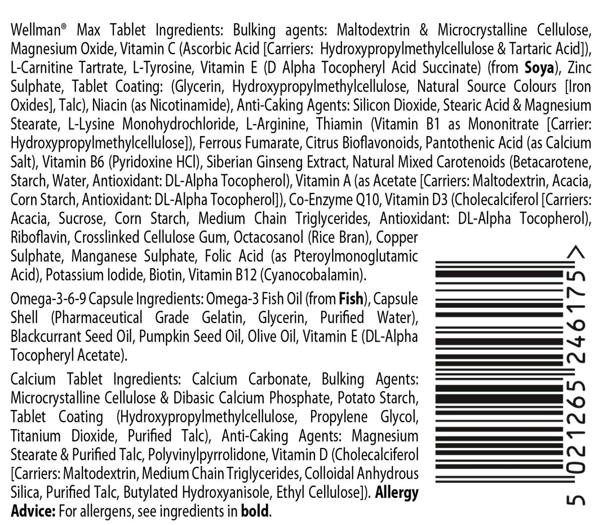 Wellman Max Blended Vitamin & Mineral Supplement - 84 Count - image 5
