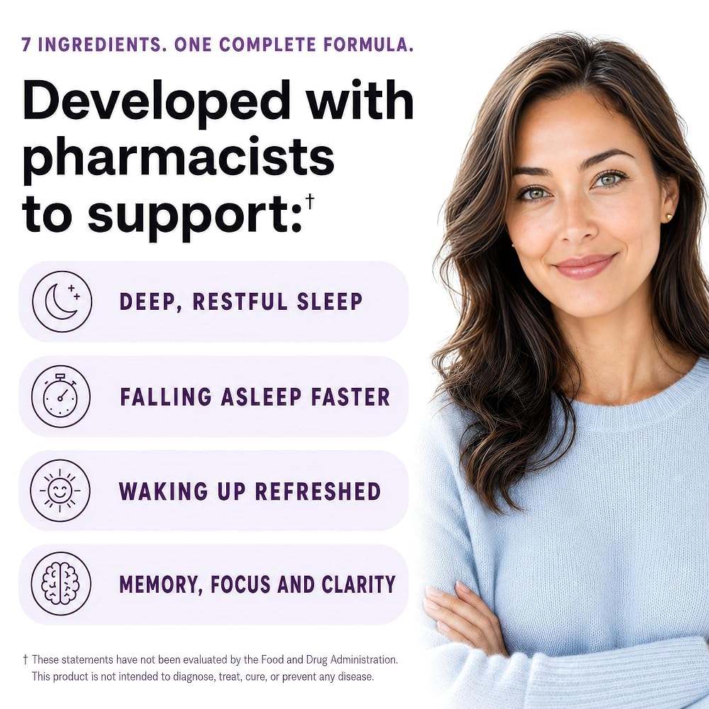 Plus+Ultra Liposomal Magnesium L-Threonate Sleep Support - 60 Capsules - image 2