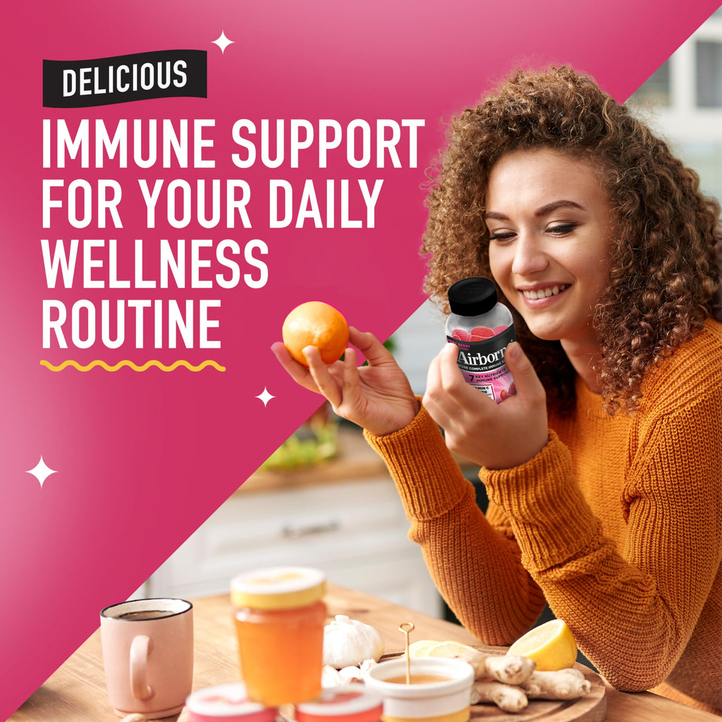 Airborne Vitamin C 1000mg Immune Support Gummies - 21 Count - image 5