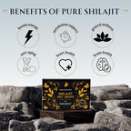 Super Natural Goods Pure Shilajit Resin Dry Drops - High Potency