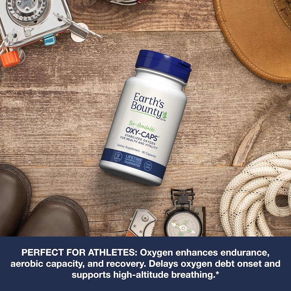 Earth's Bounty Oxy-Caps Oxygen Supplement - 90 Vegetarian Capsules - image 5