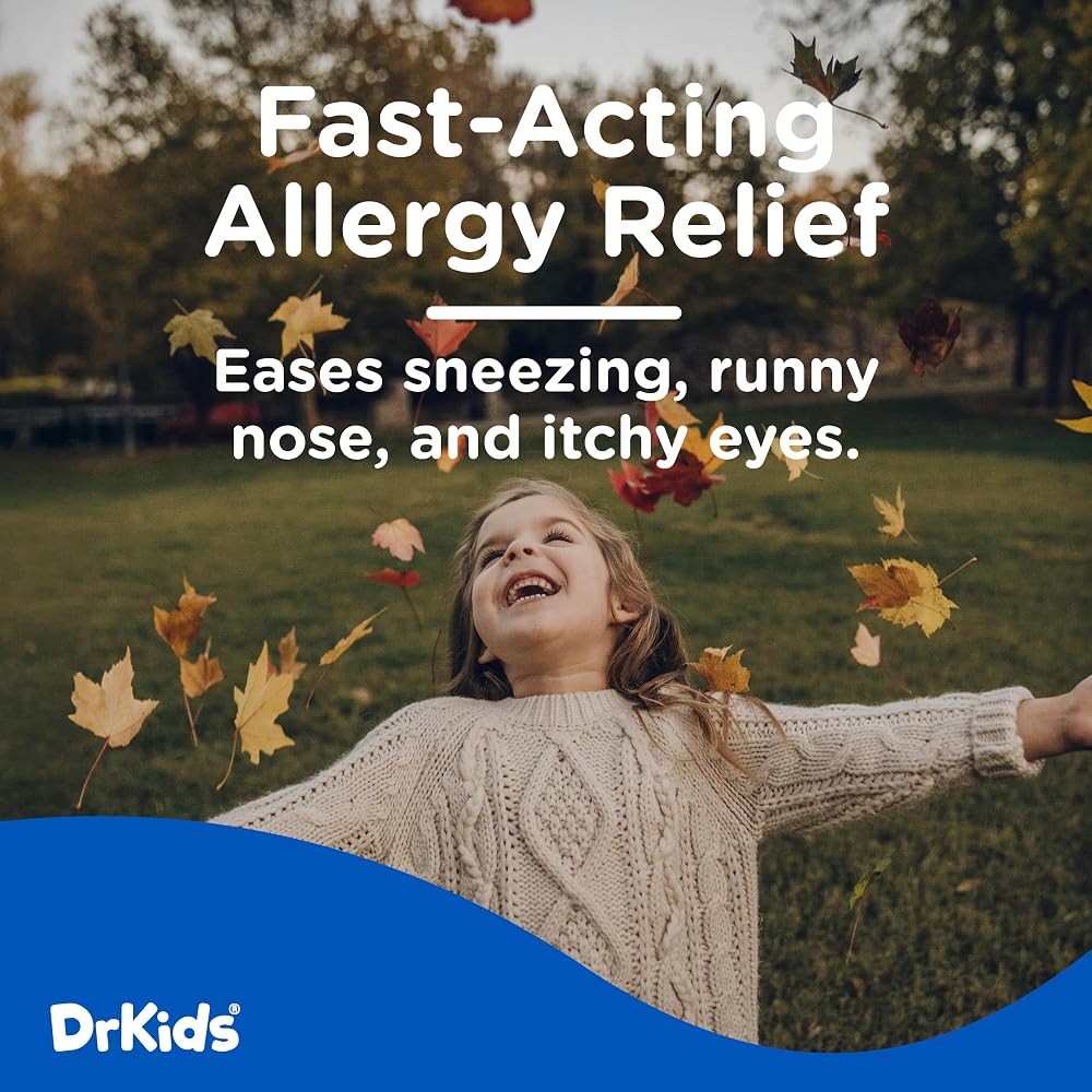 Dr. Kids Children's Allergy Relief Medicine Mixed Berry - 20 Vials - image 2
