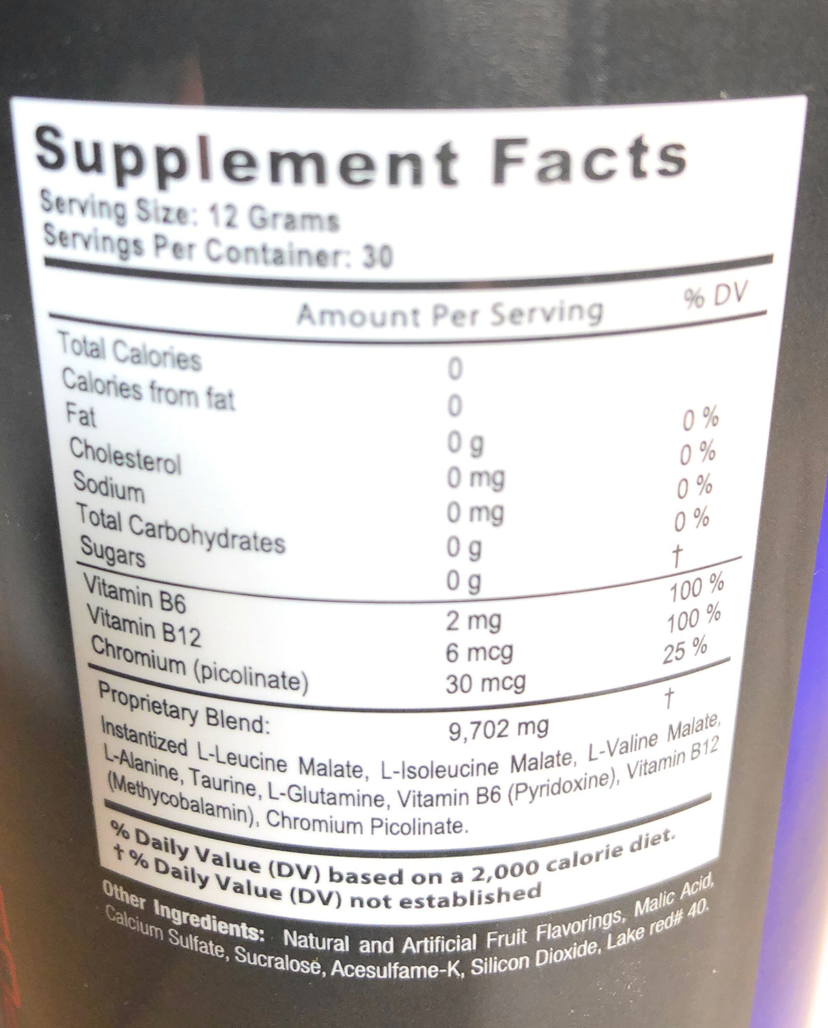 Aggressor Supplements Regenerate BCAA Amino Acids Recovery - 30 Servings - image 6