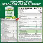 NEVISS Vegan Multivitamin for Women Men with Iron