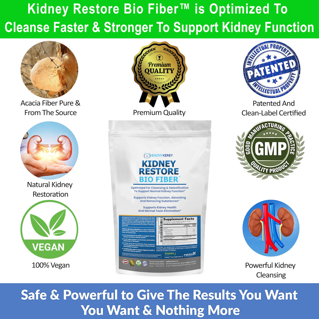 Kidney Restore Bio Fiber Restorative Kidney Support and Kidney