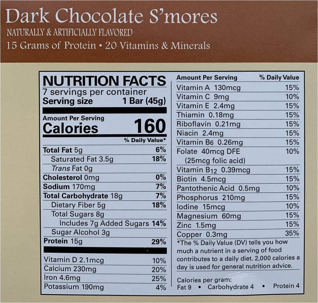 New Journey Weight Loss & Wellness - High Protein Nutrition Bar (7