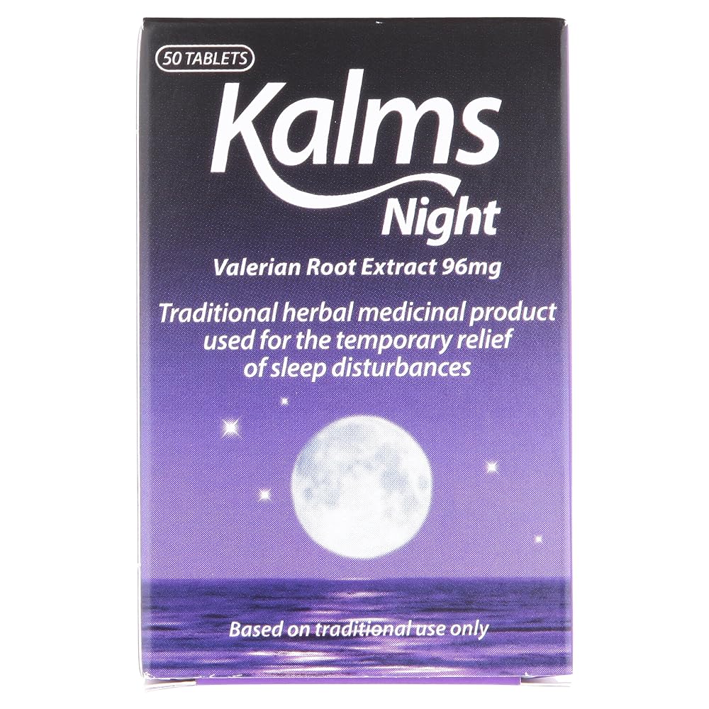Kalms Valerian Root Extract 96mg - 50 Capsules