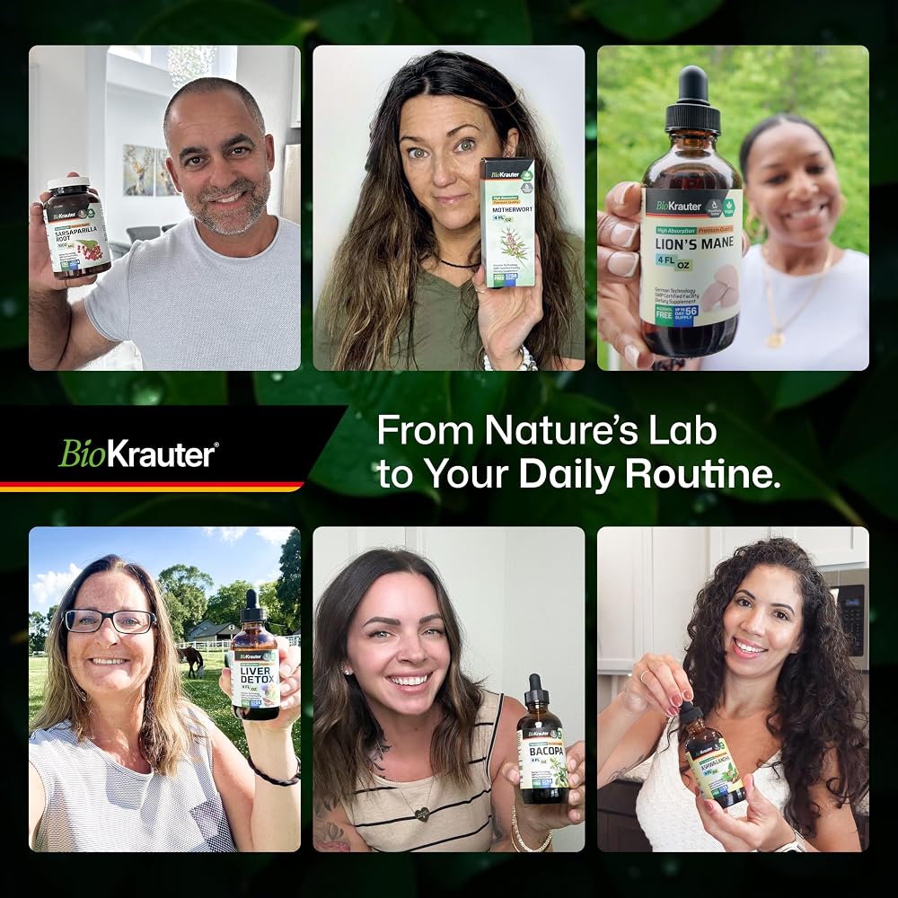 BIO KRAUTER Holy Basil Tincture - Tulsi Powder Liquid Extract