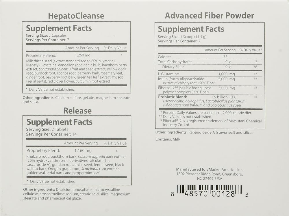 NutriClean 7-Day Cleansing System with Stevia - 7 Day Supply - image 2