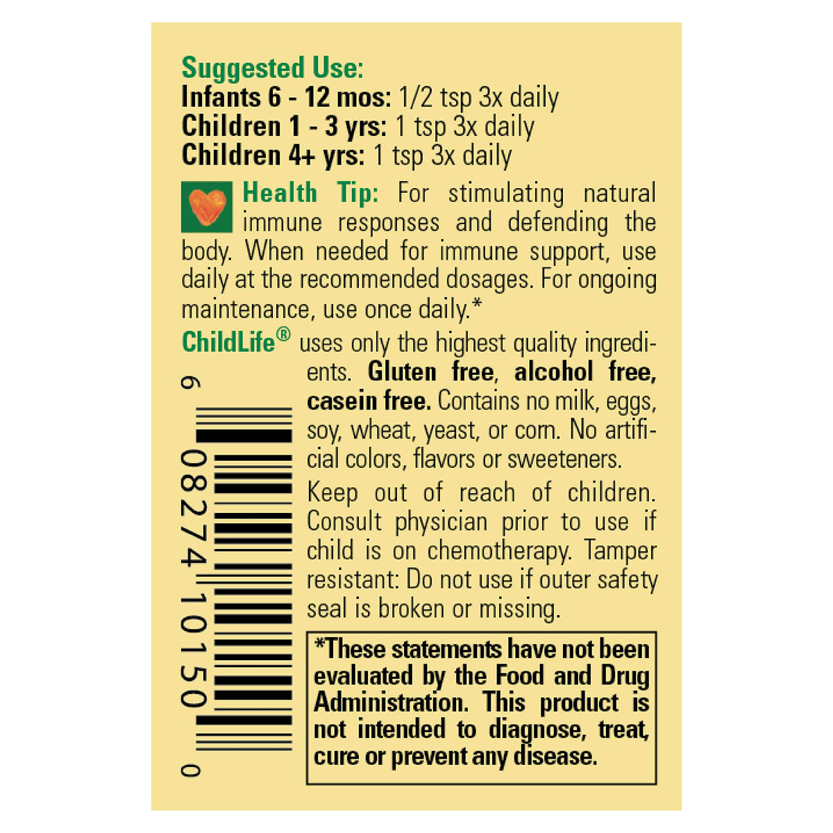 ChildLife Essentials First Defense Liquid - 8 fl oz (2 Pack) - image 6