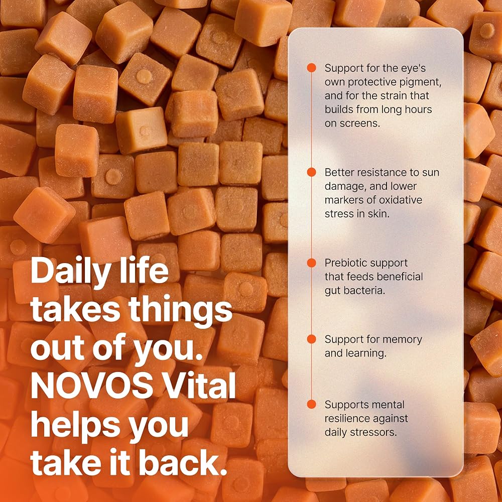 Novos Vital Organ Support Chews Tropical Flavor - 120 Gummies - image 2