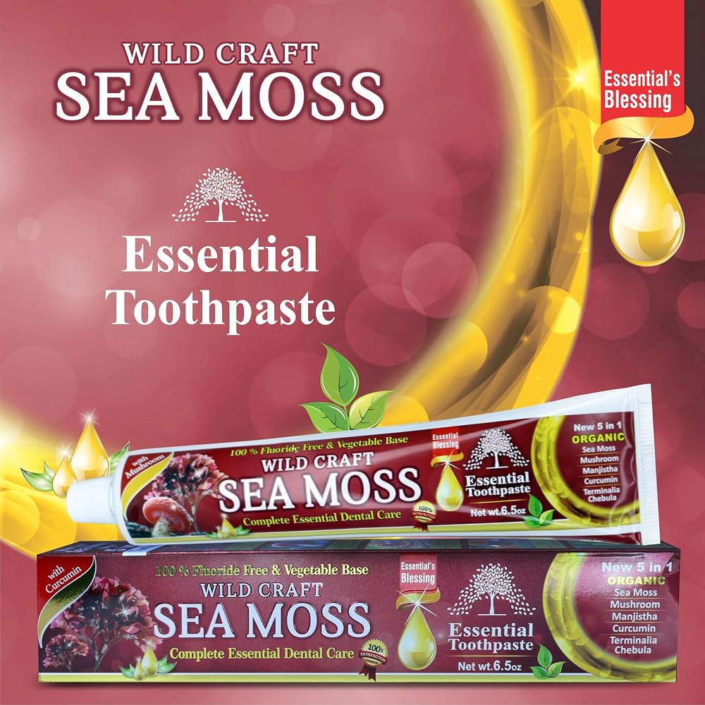 Essential Sea Moss Toothpaste Fluoride Free - 6.5 oz - image 4
