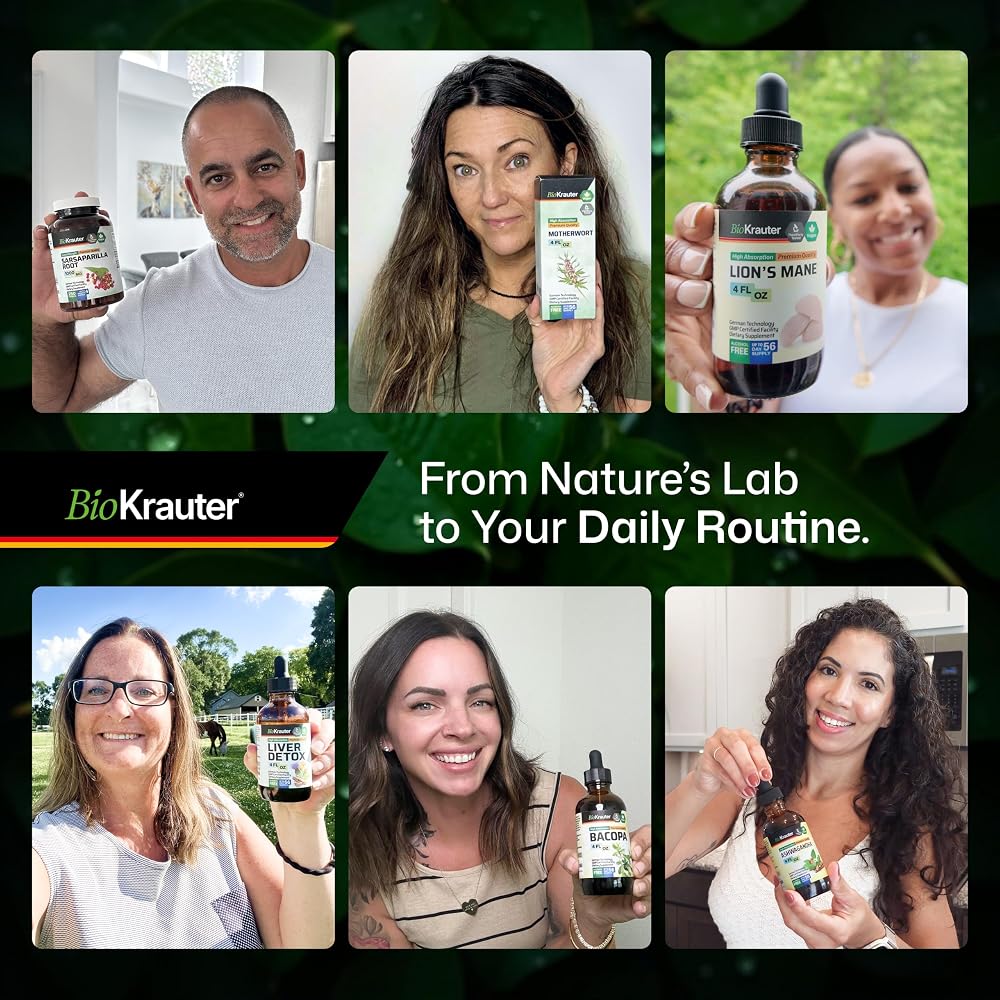 BIO KRAUTER Bacopa Monnieri for Brain Support - 4 Fl Oz - image 8
