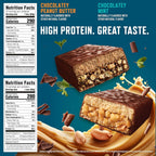 CLIF BUILDERS Protein Bars, Chocolatey Peanut Butter, Gluten Free
