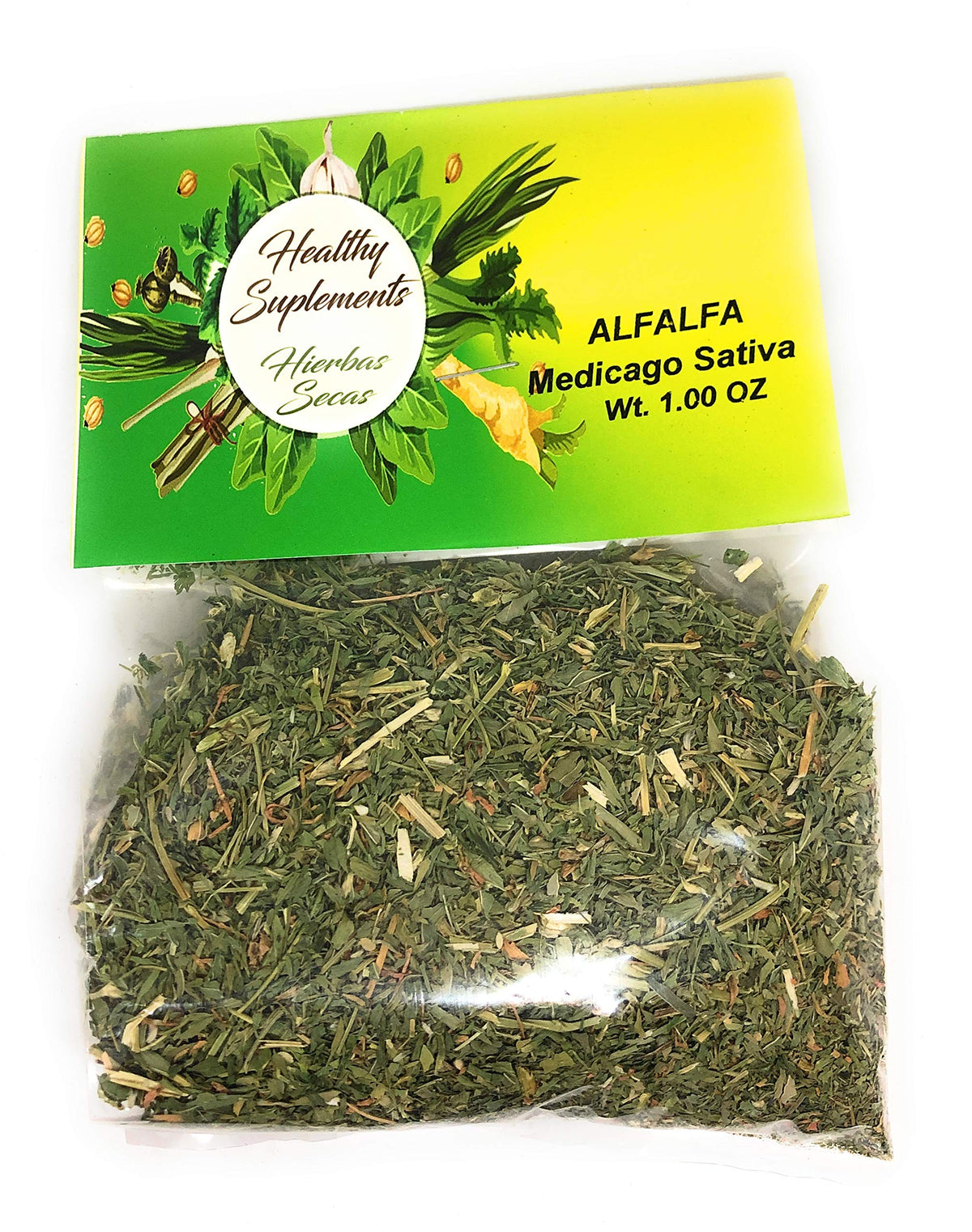Healthy Supplements Alfalfa Leaves Hierba Tea - 1 oz