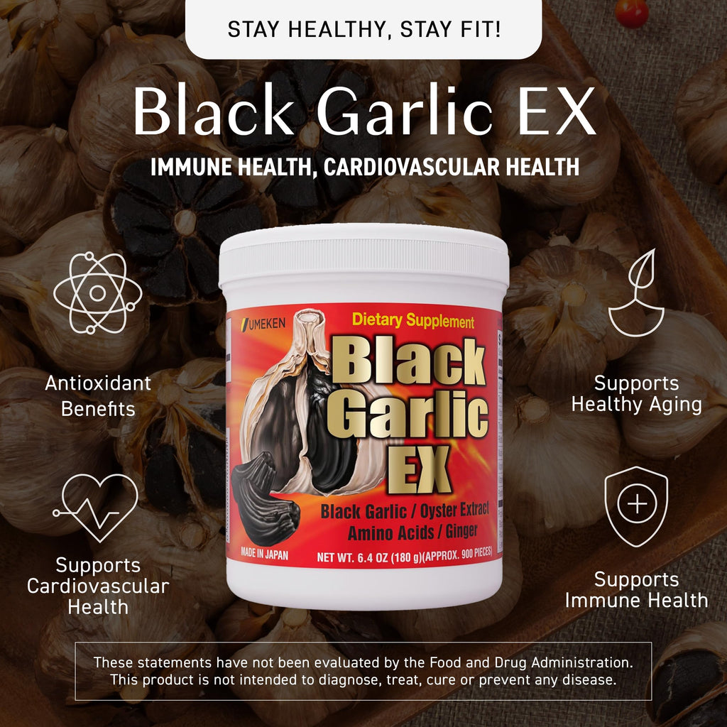 Umeken Black Garlic EX Fermented Supplement - 2 Pack - image 2
