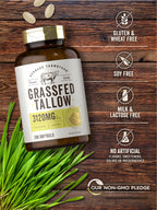 Carlyle Grass Fed Beef Tallow 3120mg - 200 Softgels - image 5