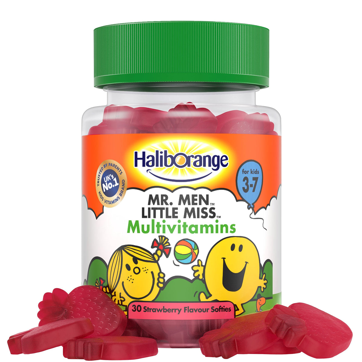 Haliborange Kids Mr. Men Little Miss Multivitamins Strawberry - 30 Softgels - image 2