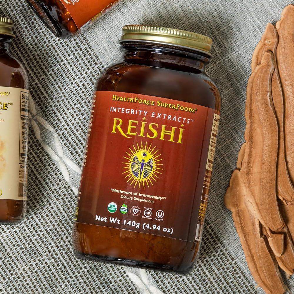 HEALTHFORCE SUPERFOODS Integrity Extracts Reishi - 90 Capsules - image 7