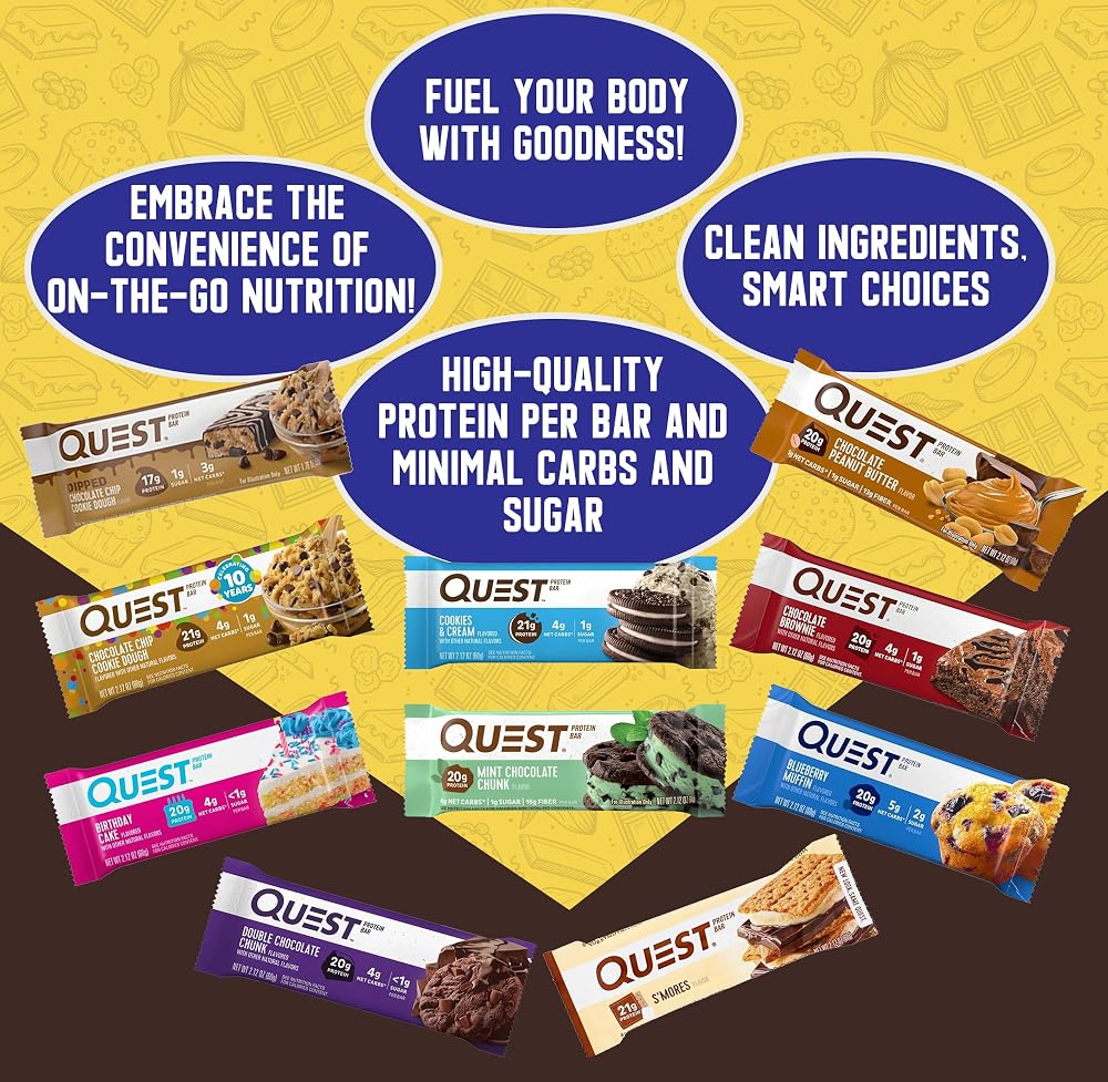 NOSH PACK Quest Protein Bars Variety Pack - 10 Bars - image 5