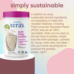 simply tera's Pure Whey Protein Powder Unflavored - 12 oz - image 6