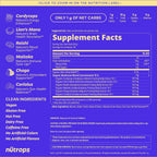 Grüns Gruns Nutrops, Functional Nootropics Mushroom Gummies, Herbal
