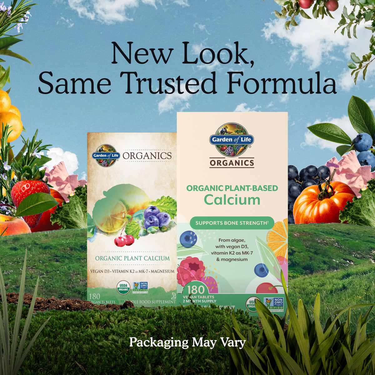 Garden of Life Organics Plant Calcium