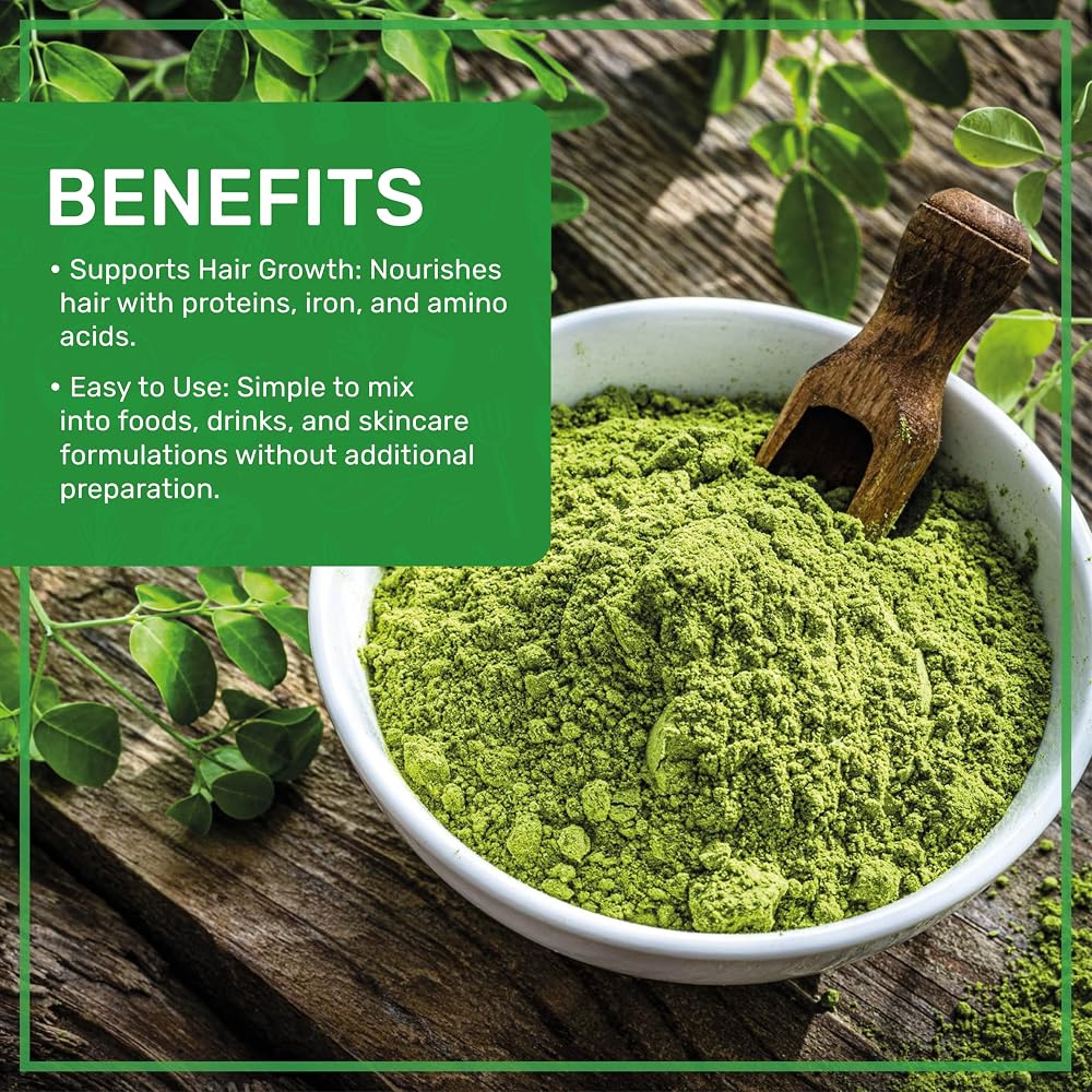 Jiva Organics Moringa Powder - 1.25 LB Bulk Bag - image 4