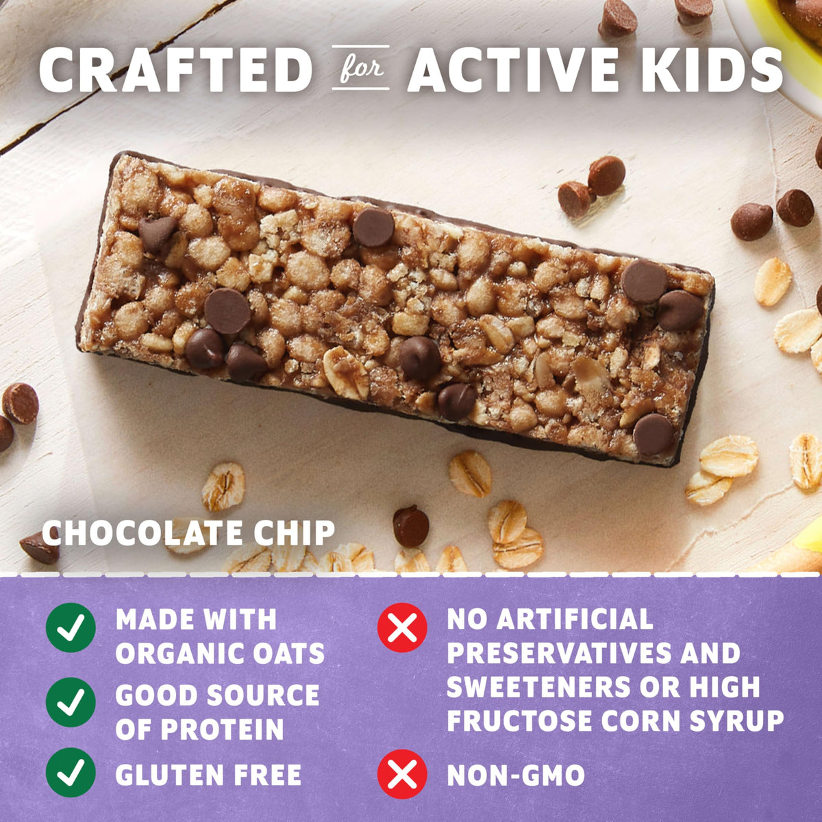 Clif Kid ZBar Protein Chocolate Chip Snack Bars - 15 Count - image 5