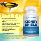 Kidney Restore Kidney Shield Omega 3 Fish Oil - 120 Lemon Softgels - image 8