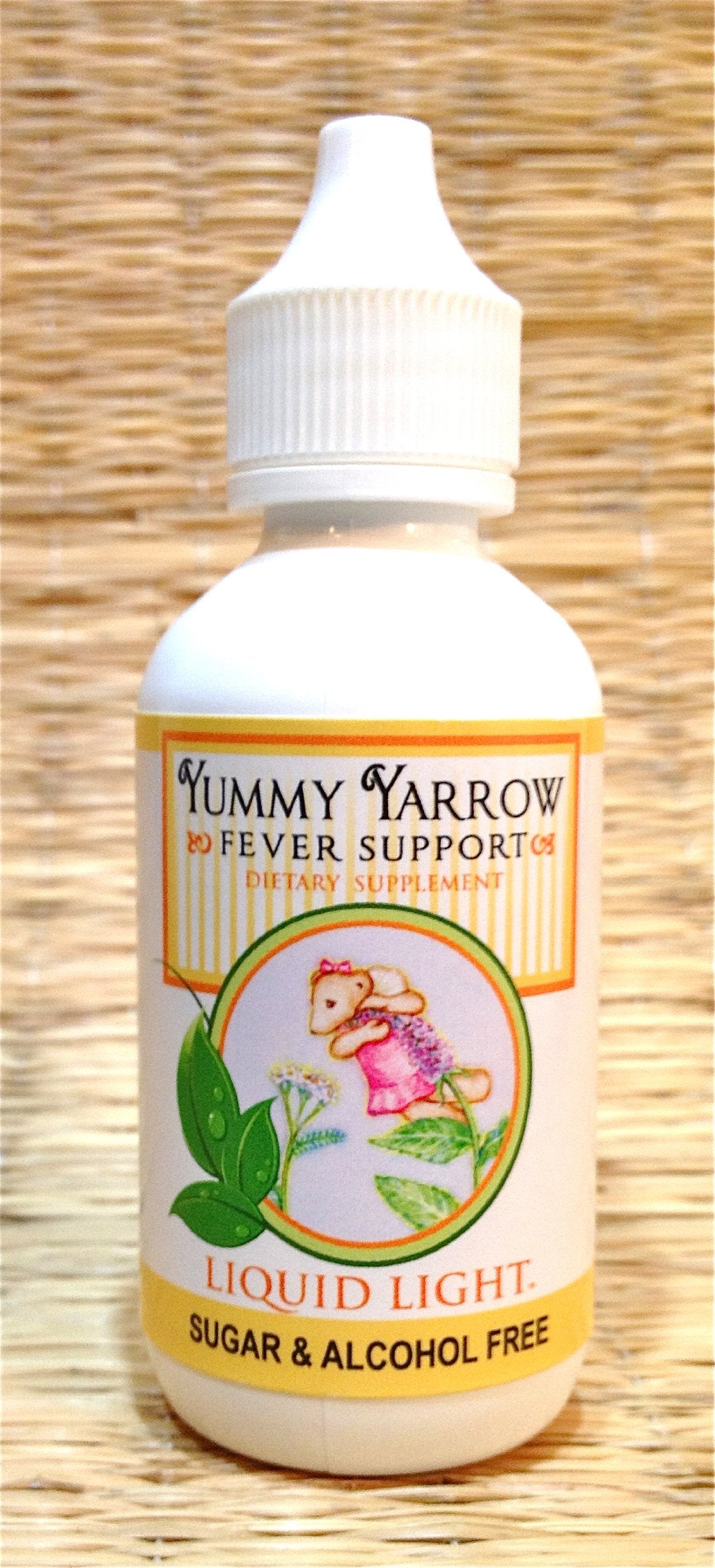 TriLight Health Yummy Yarrow with Elderberry Herbal Extract - 2 Fl Oz