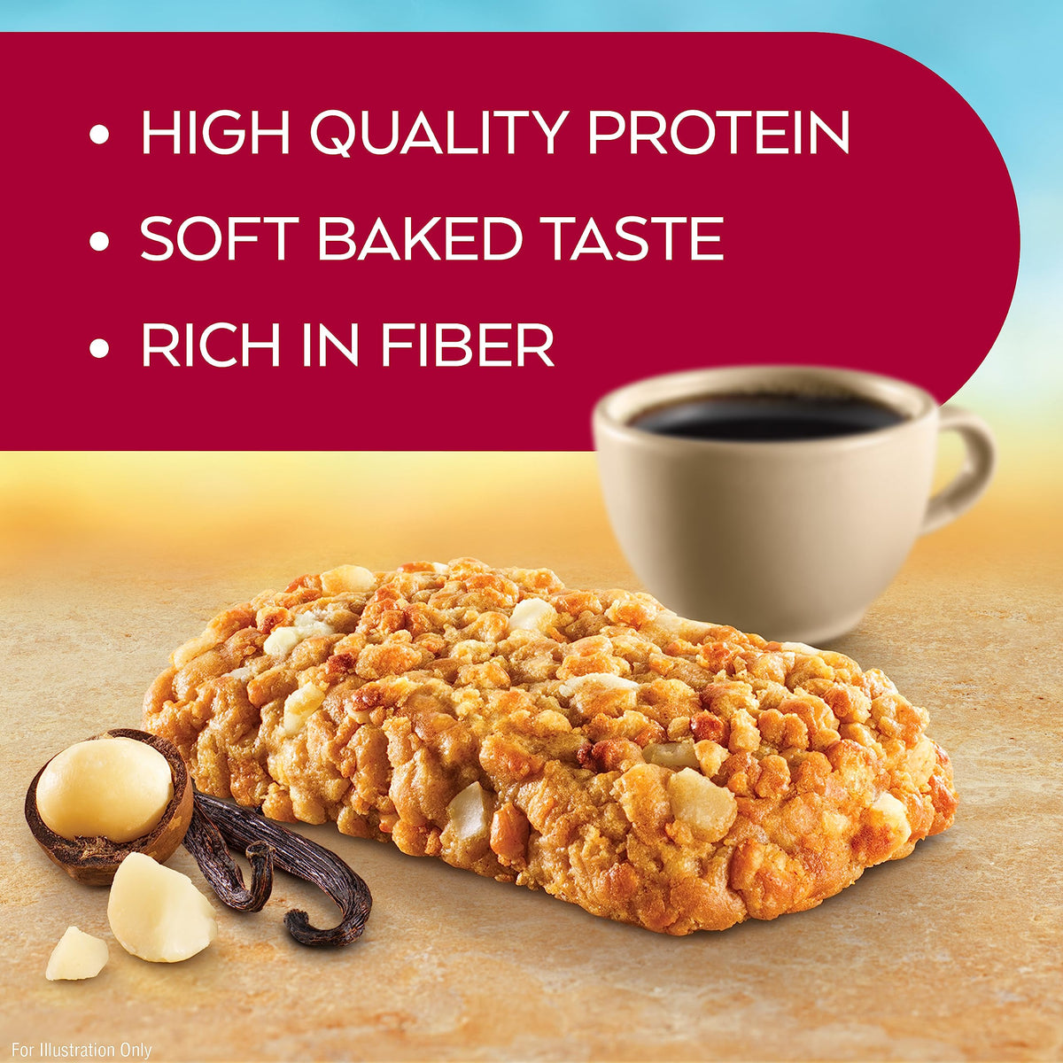 Atkins Soft Baked Energy Meal Bars, 4 Packs (5 Bars Each)