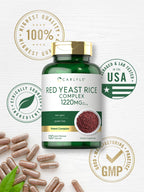Carlyle Red Yeast Rice Complex 1220mg - 120 Capsules - image 5