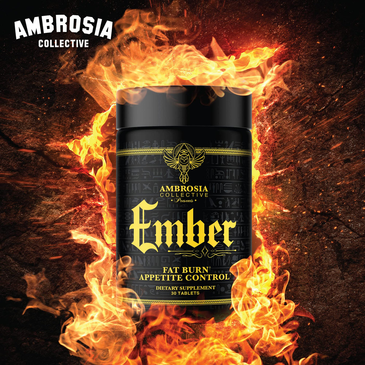Ambrosia Ember Thermogenic Fat Burner Appetite Support - 30 Tablets - image 6