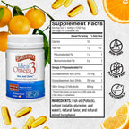 Barlean's Organic Oils Ideal Omega-3 Nutritional Supplement Softgel