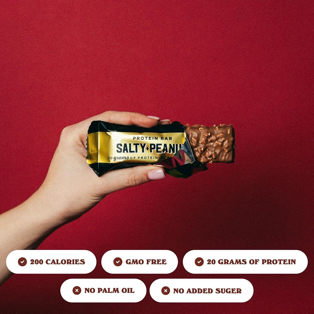 Barebells Salty Peanut Protein Bar - 24 Pack - image 4