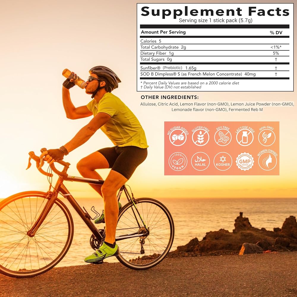 SkinSips Skin Health & Energy Boost Drink Mix - 30 Stick Packs - image 5