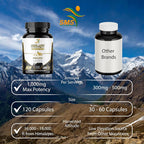 SMSHEALTHPRODUCTS.com Shilajit Pure Himalayan Capsules - 120 Count - image 5